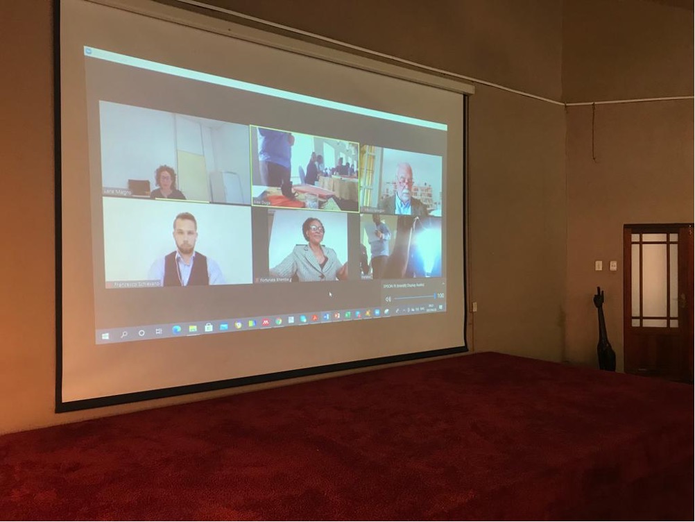 PAVIA blended training event